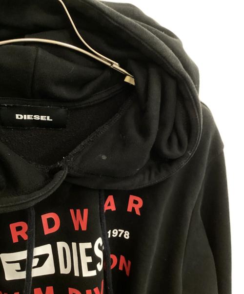 DIESEL（ディーゼル）DIESEL (ディーゼル) S-GIRK-HOOD-K20 ブラック サイズ:-の古着・服飾アイテム