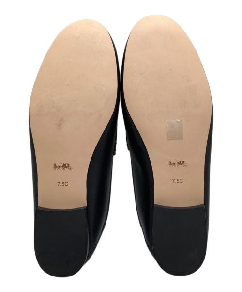 COACH（コーチ）COACH (コーチ) ビットローファー ブラック サイズ:24.5の古着・服飾アイテム