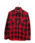 WOOLRICH（ウールリッチ）の古着「バッファローチェックジャケット」｜レッド