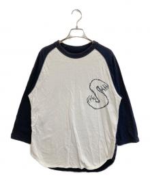 stussy（ステューシー）の古着「ラグランカットソー」｜ホワイト