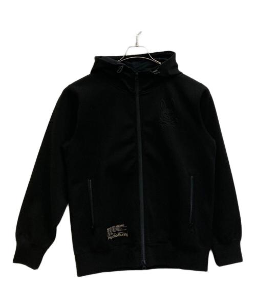 Psycho Bunny（サイコ バニー）Psycho Bunny (サイコ バニー) ジップパーカー ブラック サイズ:Mの古着・服飾アイテム