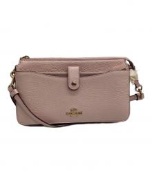 COACH（コーチ）の古着「ショルダーウォレット」｜ピンク