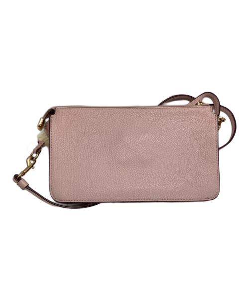 COACH（コーチ）COACH (コーチ) ショルダーウォレット ピンクの古着・服飾アイテム