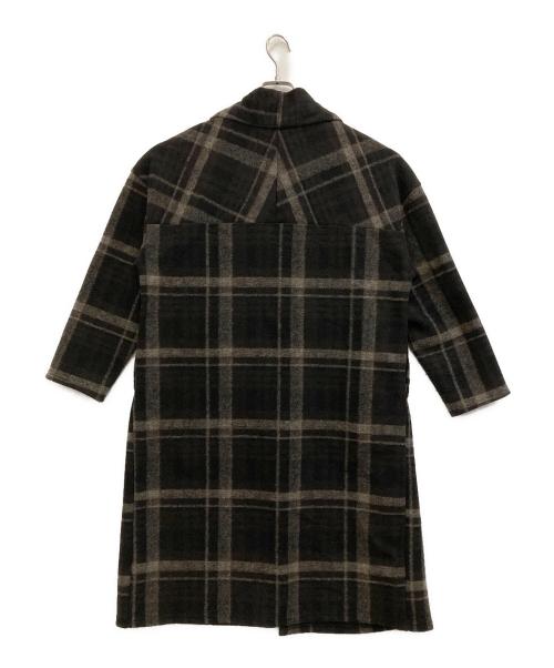 mylanka（ミランカ）MyLanka (ミランカ) ガウンコート ブラック サイズ:38の古着・服飾アイテム