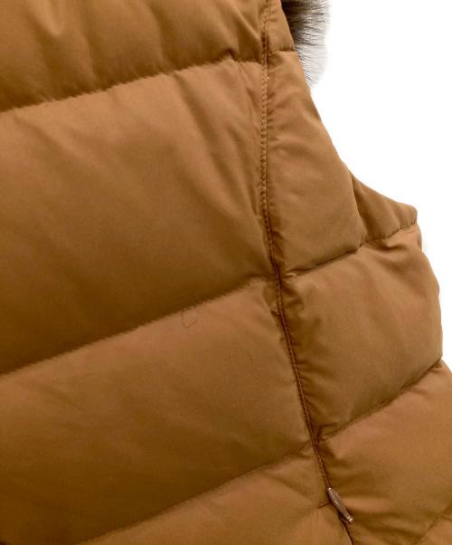 MACKINTOSH LONDON（マッキントッシュ ロンドン）MACKINTOSH LONDON (マッキントッシュ ロンドン) ダウンベスト ブラウン サイズ:40の古着・服飾アイテム