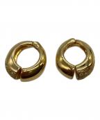 AYAMI jewelryアヤミ ジュエリー）の古着「Marquise Pave Earrings」｜ゴールド