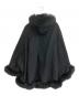 DAMA collection (ダーマコレクション) カシミヤポンチョ ブラック サイズ:サイズ表記無し：13000円