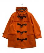 UNITED TOKYOユナイテッドトーキョー）の古着「ウール混ダッフルコート」｜オレンジ