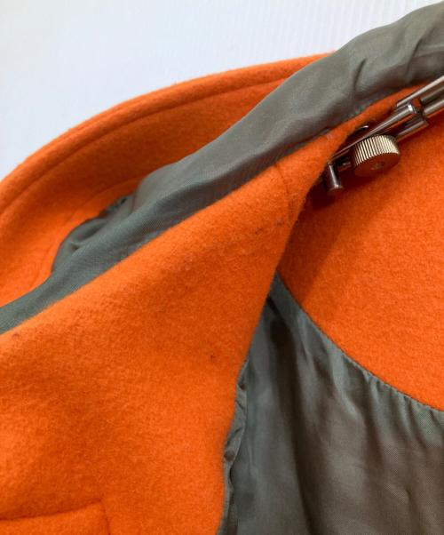 UNITED TOKYO（ユナイテッドトーキョー）UNITED TOKYO (ユナイテッドトーキョー) ウール混ダッフルコート オレンジ サイズ:1の古着・服飾アイテム