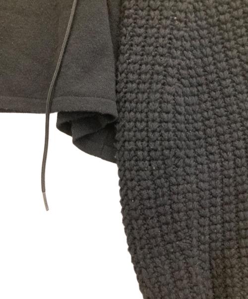 EMPORIO ARMANI（エンポリオアルマーニ）EMPORIO ARMANI (エンポリオアルマーニ) ウールニット ブラック サイズ:44の古着・服飾アイテム