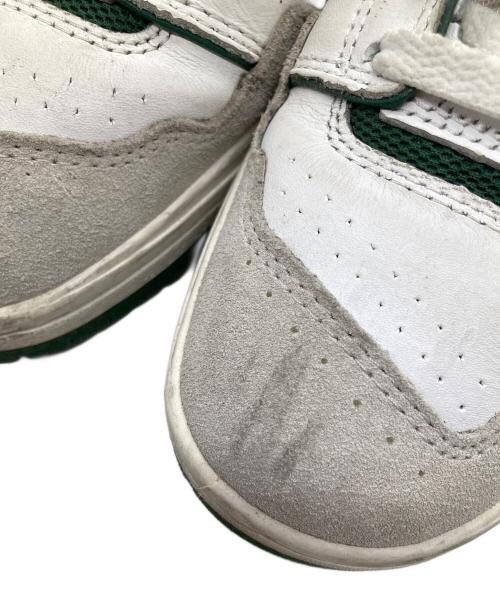 NEW BALANCE（ニューバランス）NEW BALANCE (ニューバランス) スニーカー ホワイト×グリーン サイズ:23.5の古着・服飾アイテム