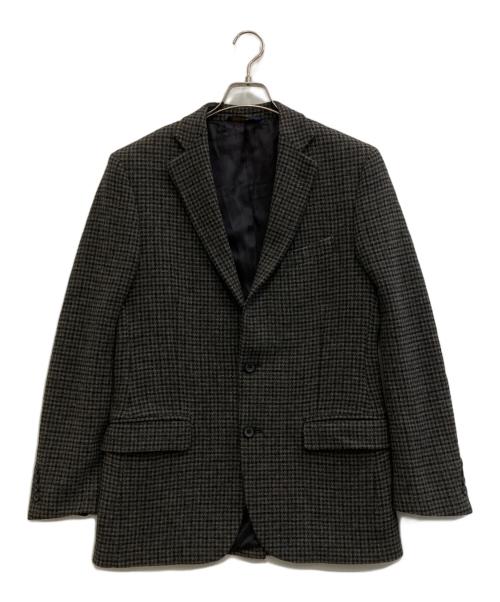 346 BROOKS BROTHERS（346 ブルックスブラザーズ）346 BROOKS BROTHERS (346 ブルックスブラザーズ) 千鳥格子柄ウールテーラードジャケット グレー サイズ:48の古着・服飾アイテム