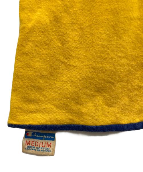 Champion（チャンピオン）Champion (チャンピオン) Tシャツ イエロー サイズ:Mの古着・服飾アイテム