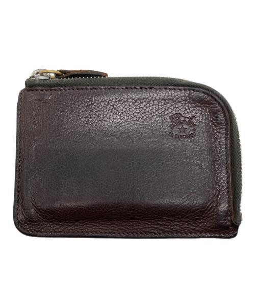 IL BISONTE（イル ビゾンテ）IL BISONTE (イル ビゾンテ) L字コンパクトウォレット ブラウンの古着・服飾アイテム