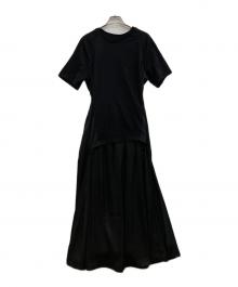 ok.soon（オクスン）の古着「ドッキングワンピース」｜ブラック