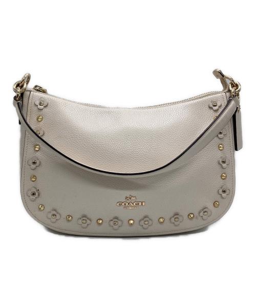 COACH（コーチ）COACH (コーチ) ショルダーバッグ ホワイトの古着・服飾アイテム
