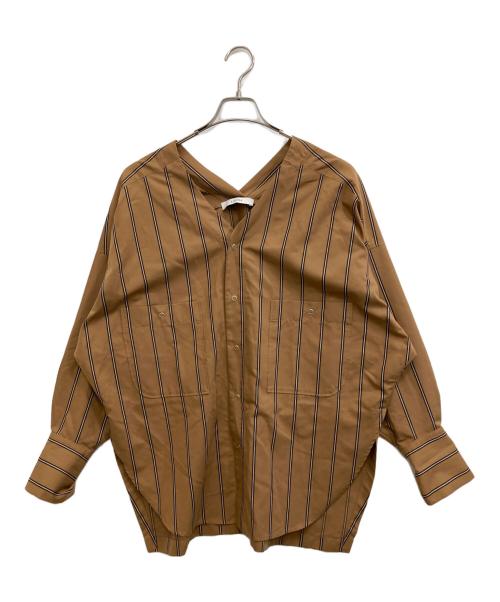 Ujoh（ウジョー）UJOH (ウジョー) 長袖シャツ ブラウン サイズ:2の古着・服飾アイテム