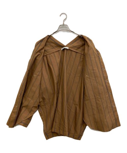 Ujoh（ウジョー）UJOH (ウジョー) 長袖シャツ ブラウン サイズ:2の古着・服飾アイテム