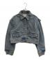 MAISON RAVIEW（メゾンレビュー）の古着「2WAYショートデニムジャケット」｜インディゴ