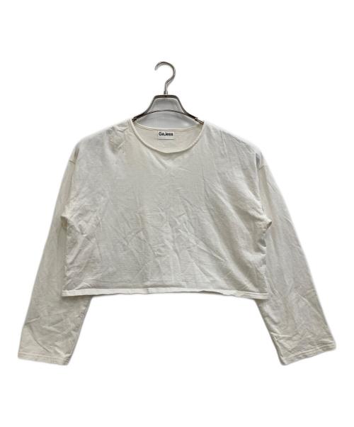gajess（ガジェス）GAJESS (ガジェス) 長袖カットソー ホワイト サイズ:Fの古着・服飾アイテム