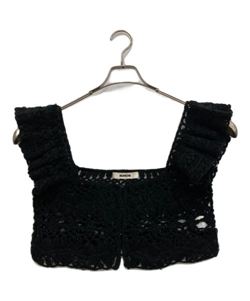 Rumche（ラムシェ）RUMCHE (ラム・シェ) ビスチェ ブラック サイズ:Fの古着・服飾アイテム