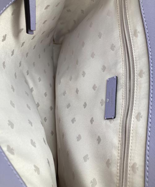 Kate Spade（ケイトスペード）Kate Spade (ケイトスペード) キャメロン ラップトップトートバッグ パープルの古着・服飾アイテム