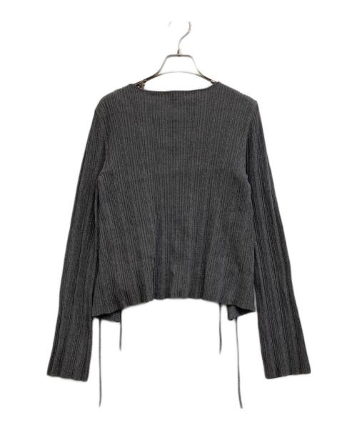 FRAY ID（フレイ アイディー）FRAY ID (フレイ アイディー) ベアキャミ&カーデアンサンブル グレー サイズ:Fの古着・服飾アイテム