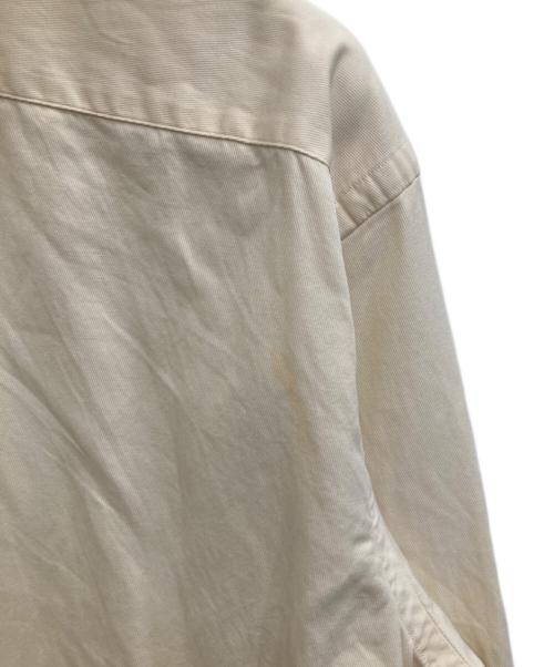 RALPH LAUREN（ラルフローレン）RALPH LAUREN (ラルフローレン) シルクコットンボタンダウンシャツ アイボリー サイズ:LTの古着・服飾アイテム