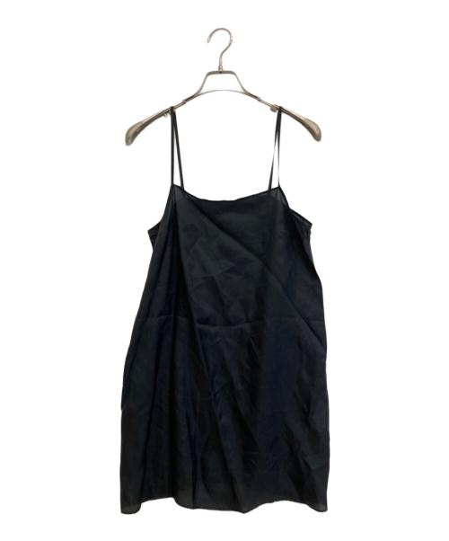 sacai（サカイ）sacai (サカイ) Wool Knit x Satin Dress ブラック サイズ:1の古着・服飾アイテム