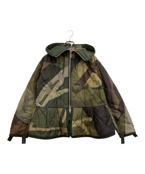 sacai（サカイ）sacai (サカイ) KAWS (カウズ) ドッキングジャケット ホワイト サイズ:1の古着・服飾アイテム