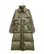 sacaiサカイ）の古着「Cotton Gabardine Padded Coat」｜カーキ