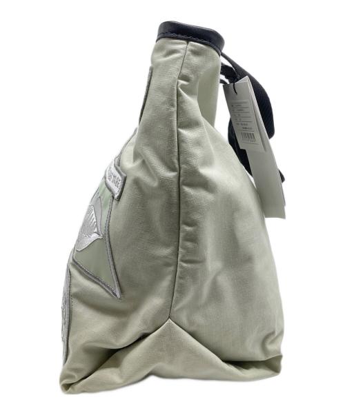 sacai（サカイ）sacai (サカイ) Gonz (ゴンズ) パッチワークトートバッグ カーキの古着・服飾アイテム