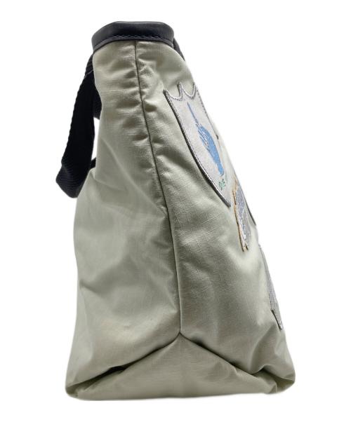 sacai（サカイ）sacai (サカイ) Gonz (ゴンズ) パッチワークトートバッグ カーキの古着・服飾アイテム