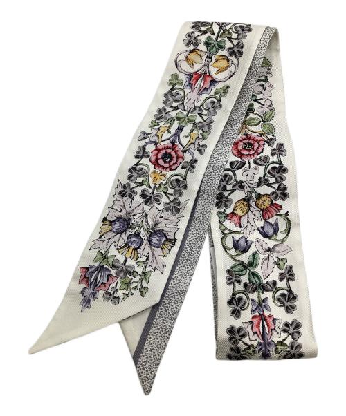 Christian Dior（クリスチャン ディオール）Christian Dior (クリスチャン ディオール) ミッツァスカーフ グレーの古着・服飾アイテム