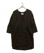 rai・atelierライアトリエ）の古着「リネンワンピース」｜ブラウン