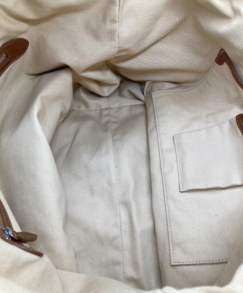 RALPH LAUREN（ラルフローレン）RALPH LAUREN (ラルフローレン) ハンドバッグ ホワイトの古着・服飾アイテム