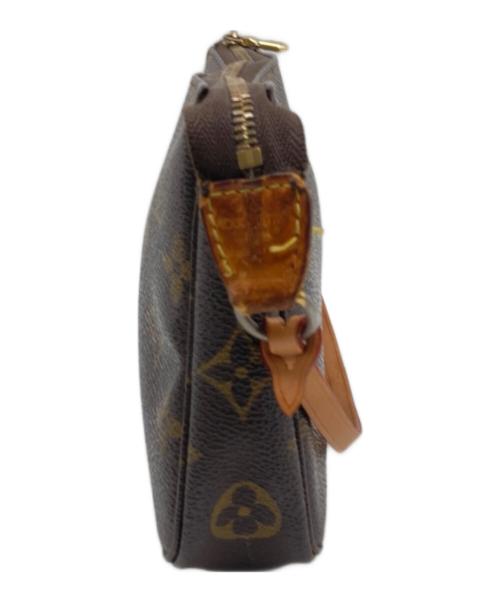 LOUIS VUITTON（ルイ ヴィトン）LOUIS VUITTON (ルイ ヴィトン) ハンドポーチ ブラウンの古着・服飾アイテム