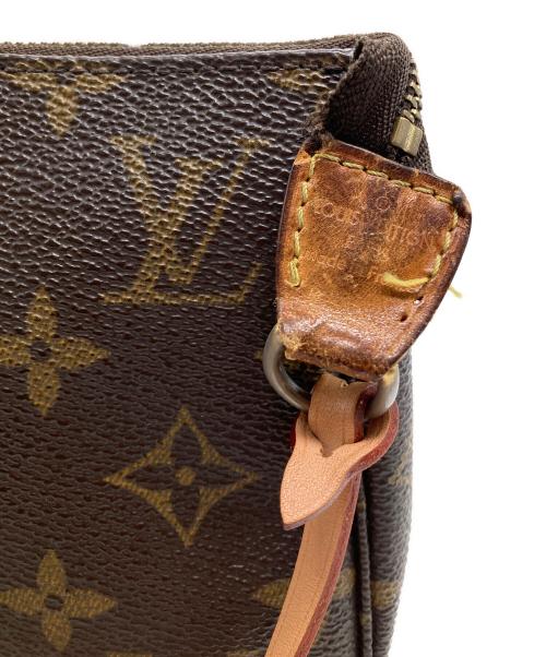 LOUIS VUITTON（ルイ ヴィトン）LOUIS VUITTON (ルイ ヴィトン) ハンドポーチ ブラウンの古着・服飾アイテム