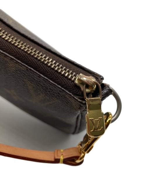 LOUIS VUITTON（ルイ ヴィトン）LOUIS VUITTON (ルイ ヴィトン) ハンドポーチ ブラウンの古着・服飾アイテム