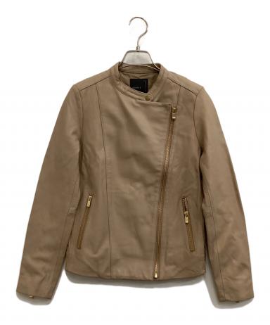 中古・古着通販】Noble (ノーブル) ソフトラムレザーライダース