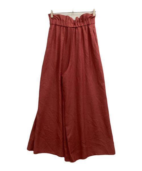 Noble（ノーブル）Noble (ノーブル) ペーパーバッグダックパンツ レッド サイズ:38の古着・服飾アイテム