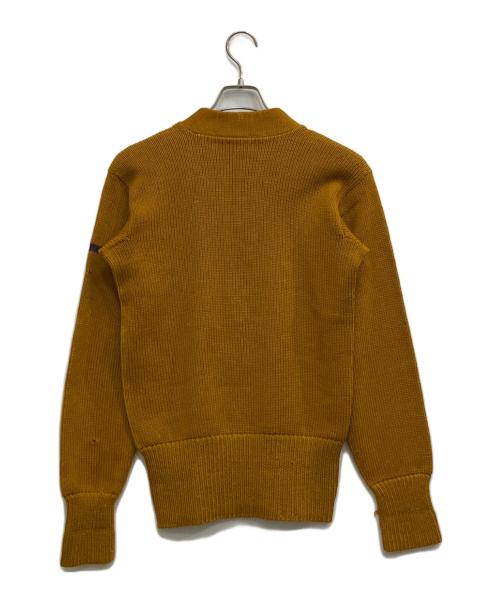 USED（ユーズド）USED (ユーズド) Vネックニット ブラウン サイズ:記載無しの古着・服飾アイテム