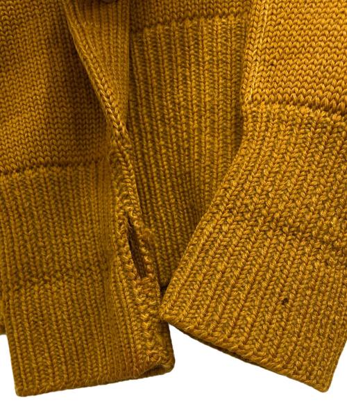USED（ユーズド）USED (ユーズド) Vネックニット ブラウン サイズ:記載無しの古着・服飾アイテム
