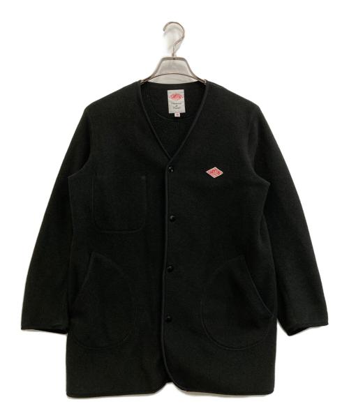 DANTON（ダントン）DANTON (ダントン) ノーカラーフリースジャケット ブラック サイズ:36の古着・服飾アイテム