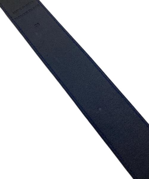 POLO RALPH LAUREN（ポロ・ラルフローレン）POLO RALPH LAUREN (ポロ・ラルフローレン) スエードレザーベルト ネイビーの古着・服飾アイテム