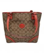 COACHコーチ）の古着「トートバッグ」｜ブラウン