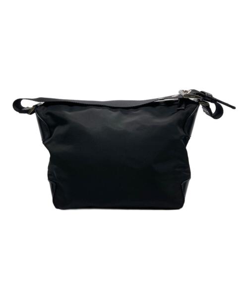 PRADA（プラダ）PRADA (プラダ) ナイロンハンドバッグ ブラックの古着・服飾アイテム