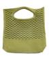GOOD GOODS ISSEY MIYAKE (グッドグッズ イッセイミヤケ) MOKKOハンドバッグ 黄緑：10000円