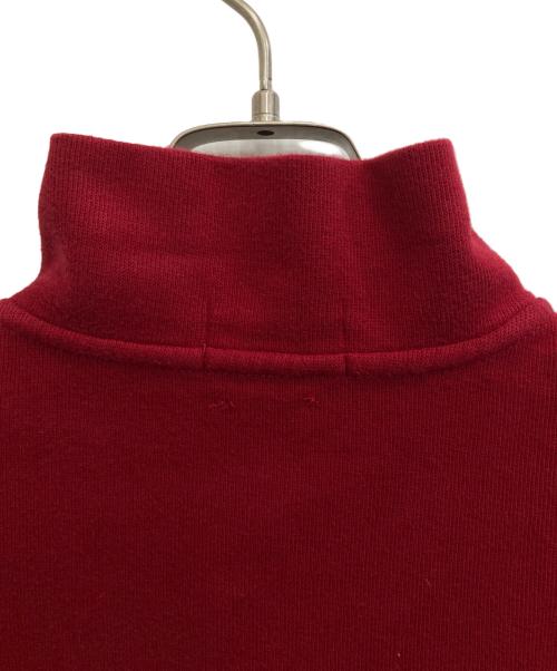 POLO RALPH LAUREN（ポロ・ラルフローレン）POLO RALPH LAUREN (ポロ・ラルフローレン) ハーフジップニット レッド サイズ:Mの古着・服飾アイテム