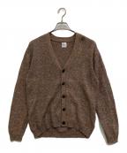 PAUL SMITHポールスミス）の古着「リネンブレンドカーディガン」｜ブラウン